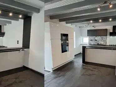 rénovation cuisine Plonévez-du-Faou-2